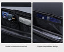 Large Capacity PU Leather Toiletry Bag - Multi - Compartment Dopp Kit & Cosmetic Organizer(black) - RnR Galore
