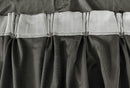 Large Thick Velvet Curtains Warp Knitted Velvet 540x270cm+Hooks Pinch Pleat Grey - RnR Galore