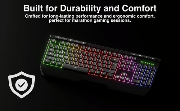 Laser RGB Gaming Keyboard with Anti - Ghosting Keys - RnR Galore