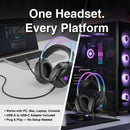Laser RGB Infinity Wired Gaming Headphones - RnR Galore