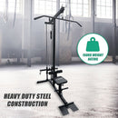 Lat Pulldown Low Row Fitness Machine – Home Gym Strength Trainer - RnR Galore