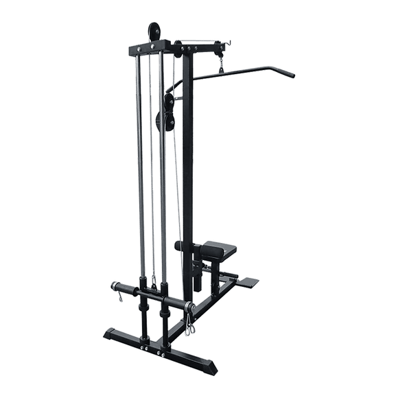 Lat Pulldown Low Row Fitness Machine – Home Gym Strength Trainer - RnR Galore