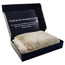 Laura Hill 800 - GSM Mink Blanket Queen Size Double - Sided Soft Plush Bed Faux Throw Rug 220 X 240cm Heavy Sage - RnR Galore