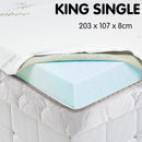 Laura Hill Cool Gel Memory Foam Mattress Topper - King Single - RnR Galore