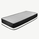 Laura Hill Double Mattress Bed Size Euro Top Topper 5 Zone Spring Foam 32cm - RnR Galore
