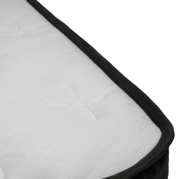 Laura Hill Queen Mattress Bed Size Euro Top 5 Zone Spring Foam 32cm Bedding Pocket - RnR Galore