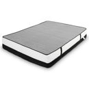 Laura Hill Queen Mattress Bed Size Euro Top 5 Zone Spring Foam 32cm Bedding Pocket - RnR Galore