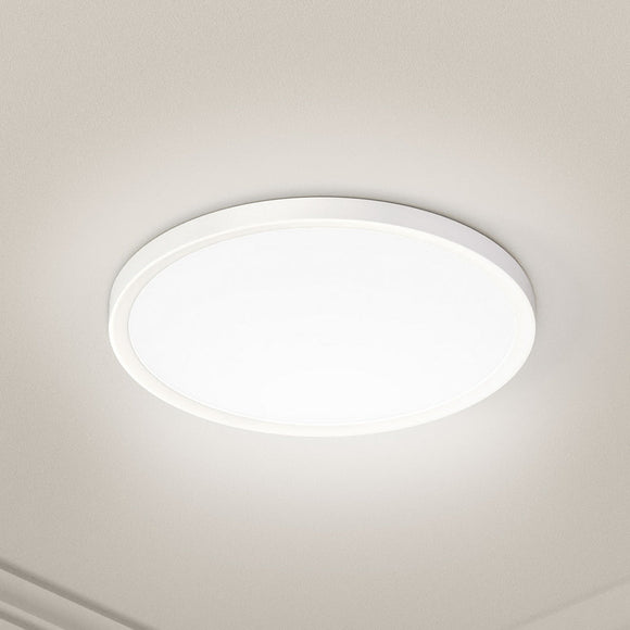 Leier Ceiling Light LED Round 31W Ultra - THIN 5CM Oyster Lamp Modern Cool/Warm - RnR Galore