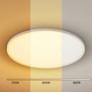 Leier Ceiling Light LED Round 54W Ultra - THIN 5CM Oyster Lamp Modern Cool/Warm - RnR Galore