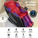 Livemor 4D Massage Chair Electric Recliner Home Massager Red - RnR Galore