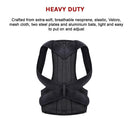 Lower Back Brace Unisex Posture Corrector Lumbar Support - Medium - RnR Galore