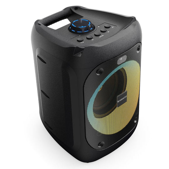 Majority PS100 - Party Speaker 40w Bluetooth Karaoke - DJ - Party - PA System - Black - RnR Galore