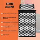 Massage Acupressure Yoga Mat With Pillow Sit Mats Cut Pain Stress Soreness - RnR Galore