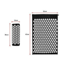 Massage Acupressure Yoga Mat With Pillow Sit Mats Cut Pain Stress Soreness - RnR Galore
