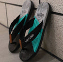 Men's Flip Flops with EVA - PVC Dual Sole, Black for Comfort & Style for Summer Beach & Daily Wear(43) - RnR Galore