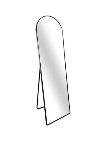 Metal Arch Black Free Standing Mirror - 50cm x 170cm - RnR Galore