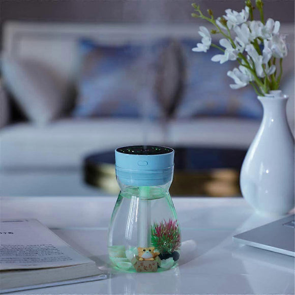 Micro Landscape Mini Humidifier, Cute USB Air Humidifier for Car & Personal Use - RnR Galore