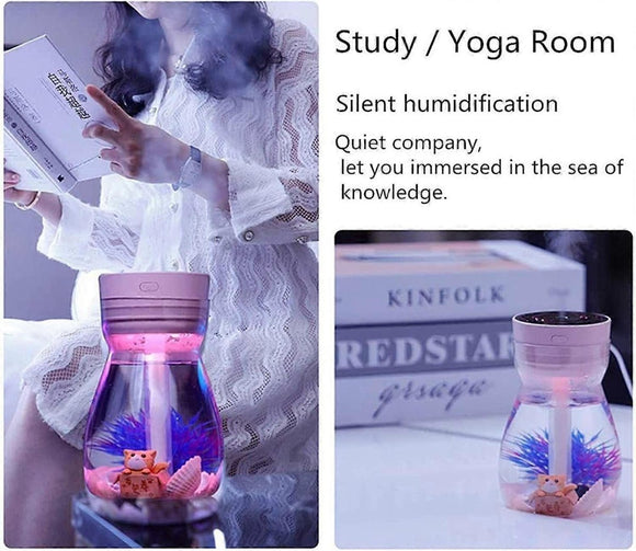 Micro Landscape Mini Humidifier, Cute USB Air Humidifier for Car & Personal Use - RnR Galore