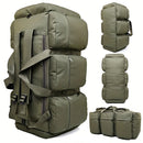 Military Duffel Backpack 80L Outdoor Travel Bag - RnR Galore