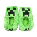 Minecraft Slippers Green Sizes 20 - 36 - RnR Galore