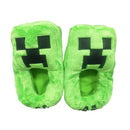 Minecraft Slippers Green Sizes 20 - 36 - RnR Galore