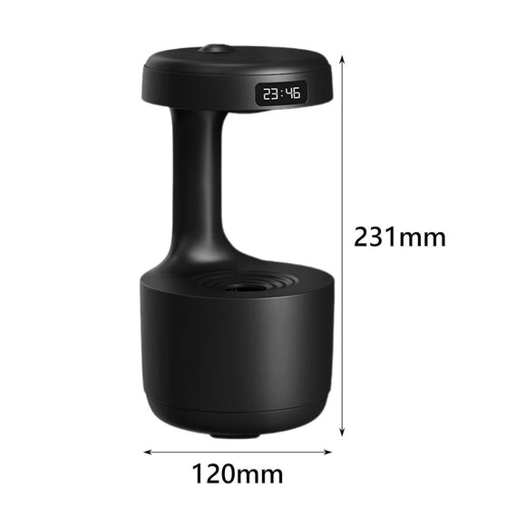 Mini Air Humidifier, Quiet Desktop Black Humidifier for Bedroom or Home Use - RnR Galore