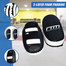 MMA Kick Boxing Pads Curved Strike Shield Muay Thai Punching Focus Pad - RnR Galore