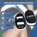 MMA Kick Boxing Pads Curved Strike Shield Muay Thai Punching Focus Pad - RnR Galore