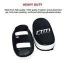 MMA Kick Boxing Pads Curved Strike Shield Muay Thai Punching Focus Pad - RnR Galore