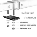Motorcycle Motorbike Carrier Rack Towbar Arm Rack Dirt Bike Ramp Brake Lights - RnR Galore