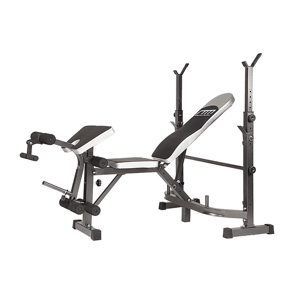 Multi Station Home Gym Weight Bench Press Leg Equipment Set Fitness Exercise - RnR Galore