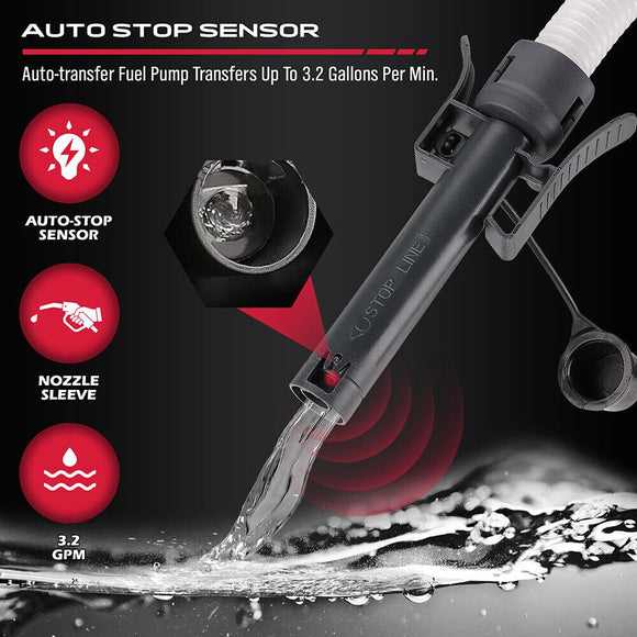 Multipurpose Fuel Transfer Pump Battery Powered Gasoline Hose Transfer Pump Au - RnR Galore