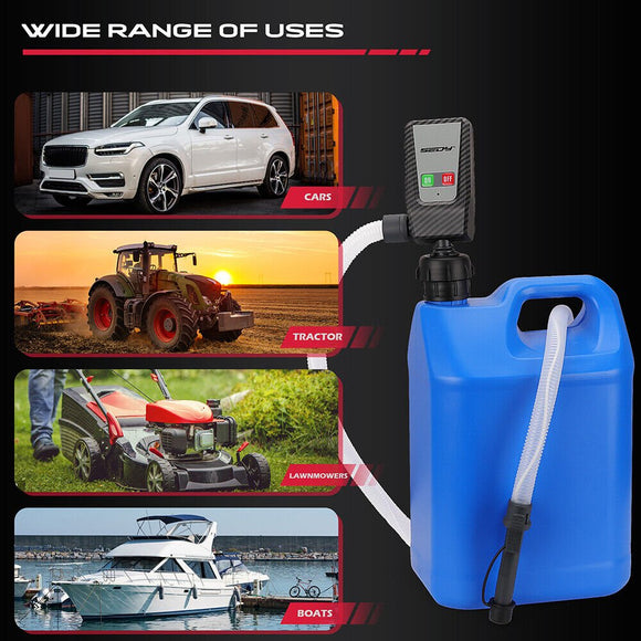 Multipurpose Fuel Transfer Pump Battery Powered Gasoline Hose Transfer Pump Au - RnR Galore