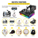 New Digital Clamshell 12" X 15" (29 X 38cm) Heat Transfer Press T-Shirt Sublimation Machine - RnR Galore