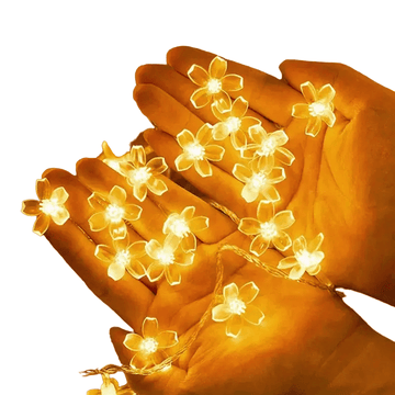 NNETM Cherry Blossom LED Fairy Lights(19.68Ft/6M 40LED) - RnR Galore