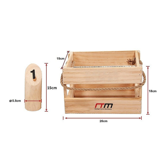 Number Toss Wooden Set Outdoor Games with Carry Case - RnR Galore