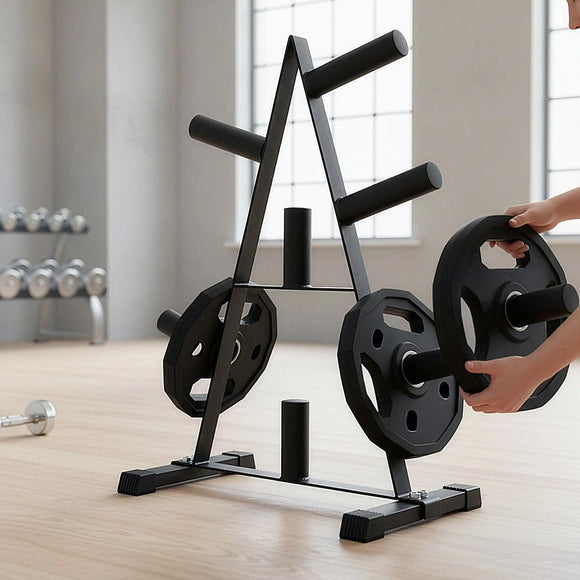 Olympic Weight Plate Storage Rack 250kg Capacity - RnR Galore