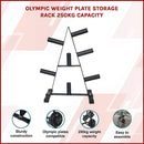 Olympic Weight Plate Storage Rack 250kg Capacity - RnR Galore