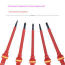 Orange Insulated Screwdriver Set - Multi - Bit Electrician's Tool Kit with Magnetic Tips & Quick - Change Handle(6136) - RnR Galore