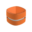 Orange Rechargeable Cordless Mini Desktop Vacuum - Portable Handheld Cleaner for Desk, Keyboard, Crumb & Dust - RnR Galore