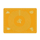 Orange Reusable Non - Stick Silicone Rolling Dough Mat Cake Pastry Baking Fondant Sheet - 29*26cm - RnR Galore