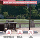 Outdoor Patio 4 - Piece Cantilever Offset 3M Umbrella Base Stand Weight Water Sand - RnR Galore