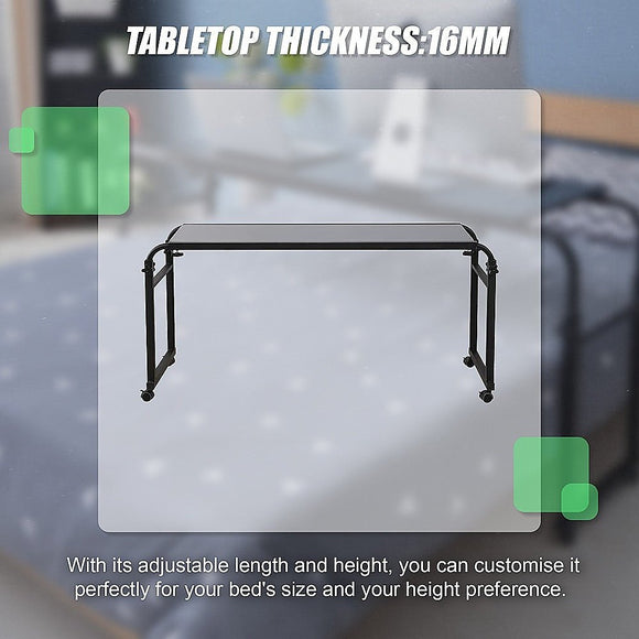 Overbed Table Work Laptop Desk with Wheels - RnR Galore