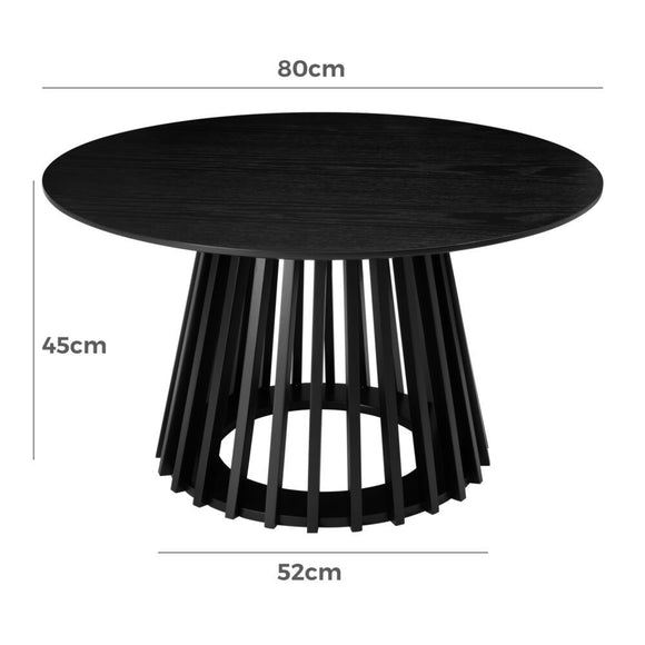 Palmer Slatted Sphere Coffee Table - RnR Galore