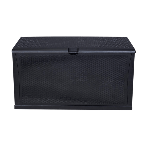 Patio Deck Box Outdoor Storage Plastic Bench Box 450 Litre - RnR Galore