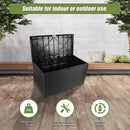 Patio Deck Box Outdoor Storage Plastic Bench Box 450 Litre - RnR Galore