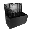 Patio Deck Box Outdoor Storage Plastic Bench Box 450 Litre - RnR Galore