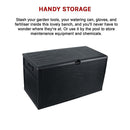 Patio Deck Box Outdoor Storage Plastic Bench Box 450 Litre - RnR Galore