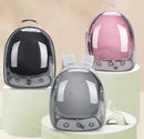 Grey Transparent Pet Space Capsule Backpack for Small Pets