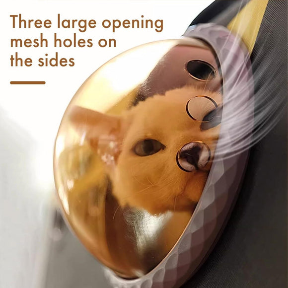 pet products Printed Space Capsule Cat Bag, Large Capacity Crossbody Dog Bag, Universal Pet Bag for All Seasons - RnR Galore